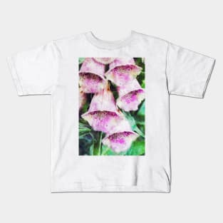 Foxglove In The Garden 3 Kids T-Shirt
